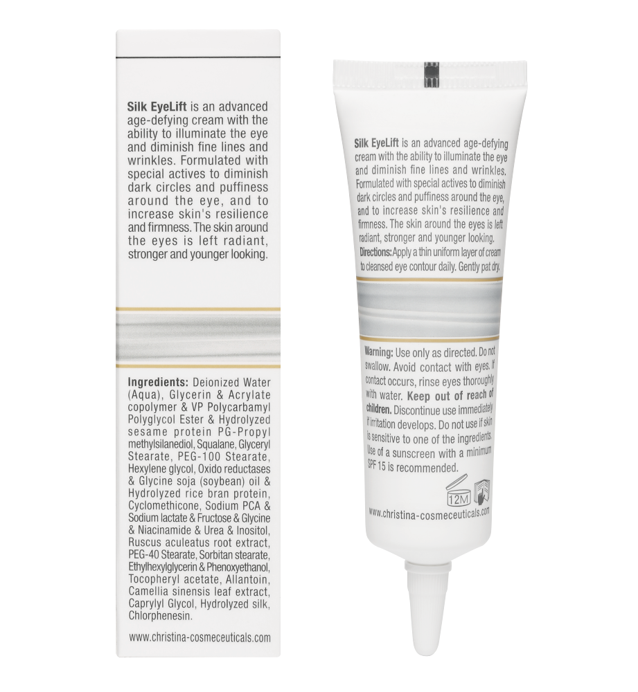 CHRISTINA Крем для подтяжки кожи вокруг глаз / EyeLift Cream Silk 30 мл, фото 2