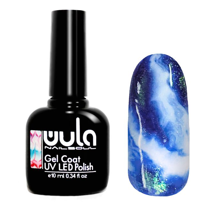 WULA NAILSOUL Гель-лаковое покрытие с эффектом растекания / Waterway gel coat 10 мл, фото 1