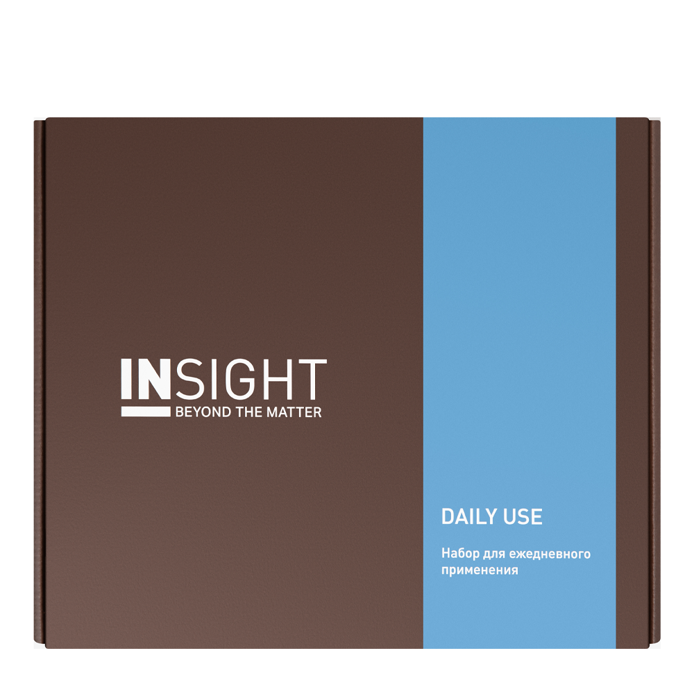 INSIGHT Набор для ежедневного применения (шампунь 350 мл, маска 200 мл, кондиционер 350 мл) DAILY USE, фото 1