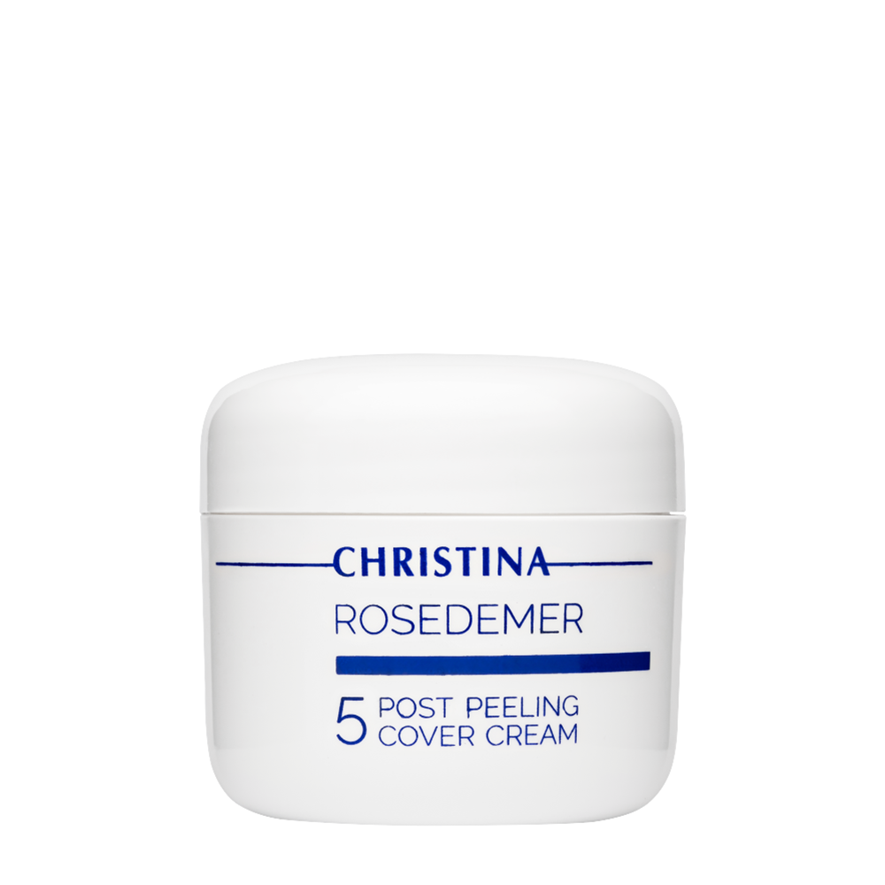 CHRISTINA Крем постпилинговый тональный защитный (шаг 5) / Post Peeling Cover Cream Rose de Mer 20 мл, фото 1