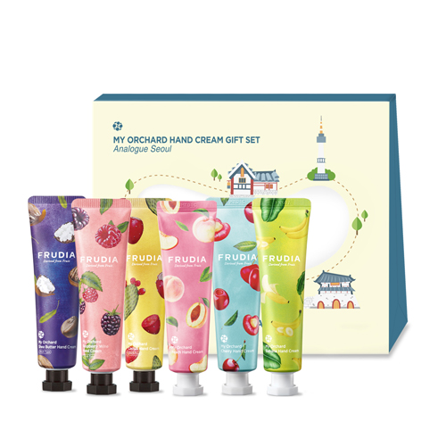 FRUDIA Набор подарочный кремов для рук Традиционный Сеул 6 х 30 г, фото 2