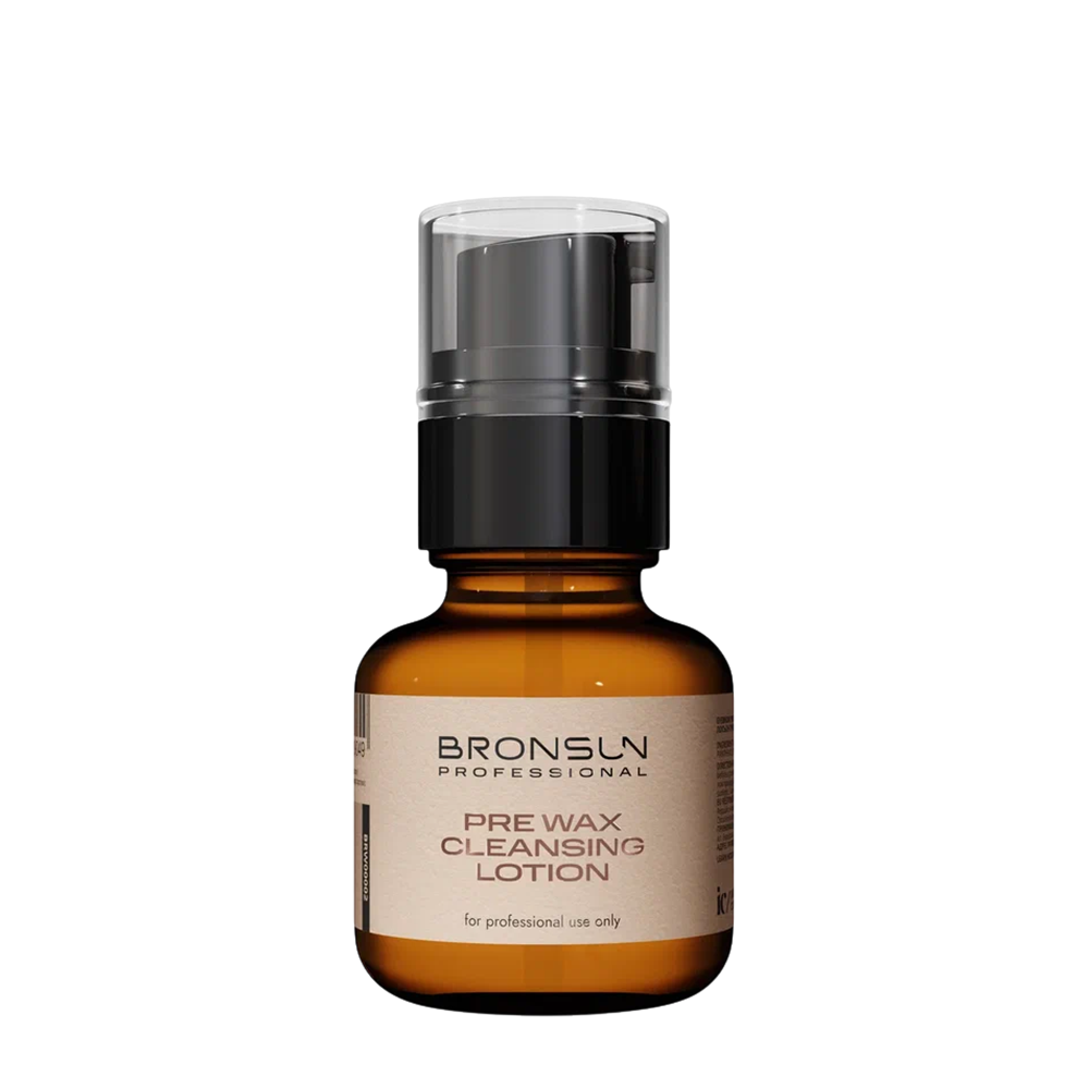 BRONSUN Лосьон очищающий до депиляции бровей / PRE WAX CLEANSING LOTION 50 мл, фото 1
