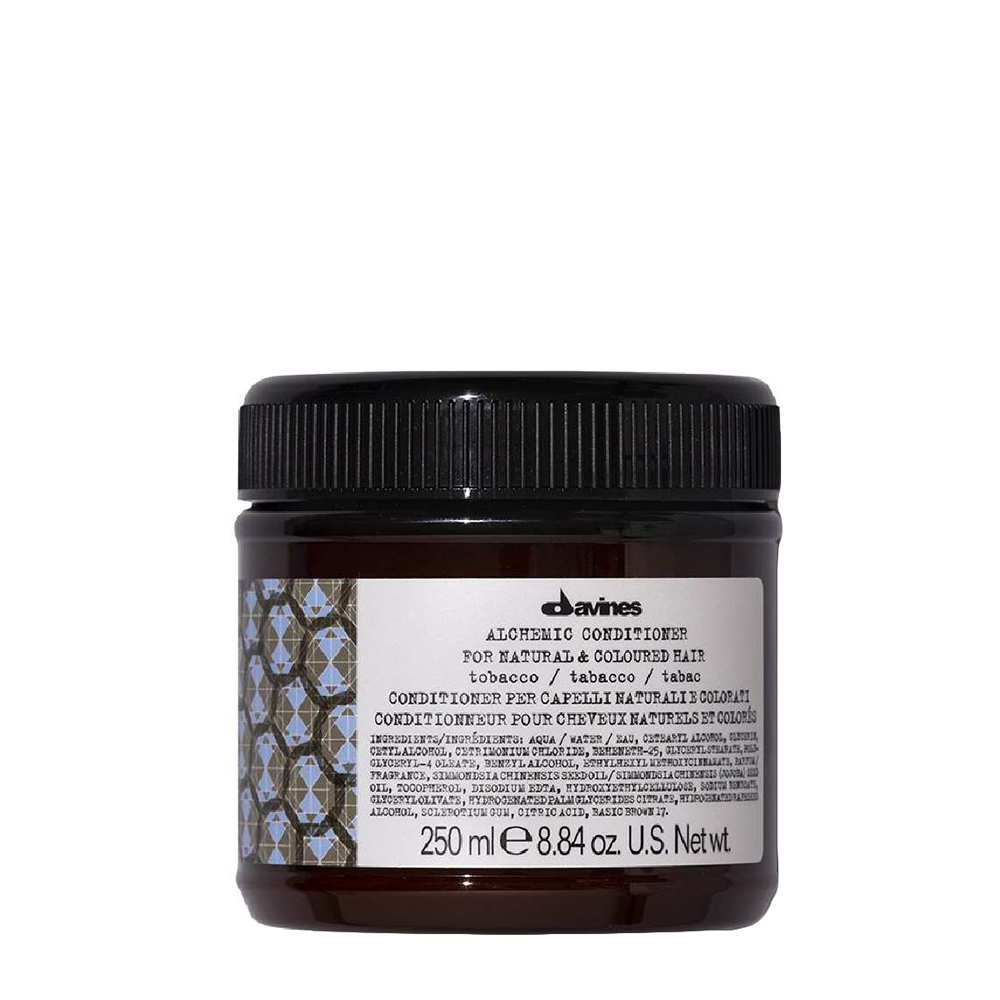 DAVINES SPA Кондиционер оттеночный для натуральных и окрашенных волос Алхимик, табак / ALCHEMIC 250 мл, фото 1