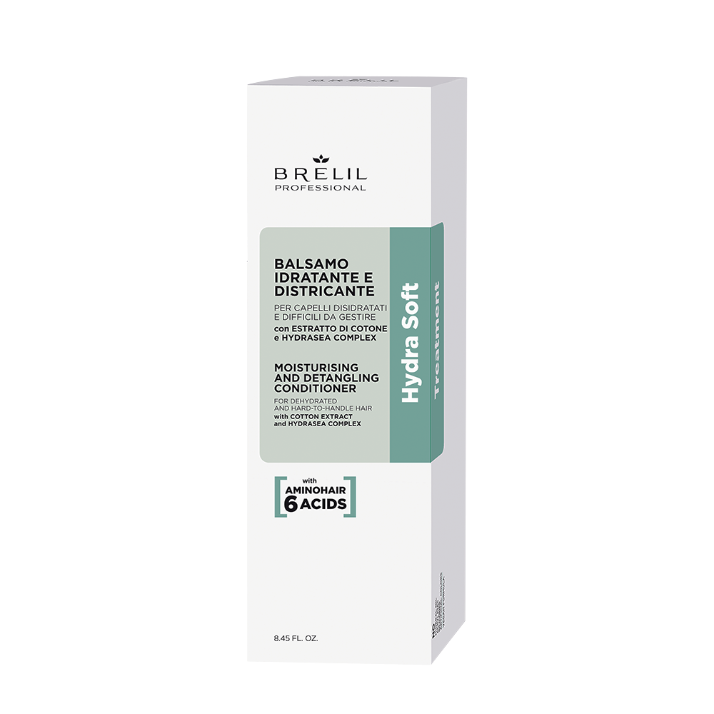 BRELIL PROFESSIONAL Бальзам двухфазный мгновенного действия для сухих и непослушных волос / AMINO TREATMENT 150 мл, фото 2