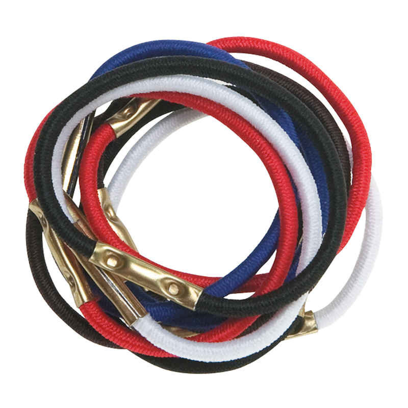 DEWAL PROFESSIONAL Резинки для волос цветные mini 10 шт/уп, фото 1