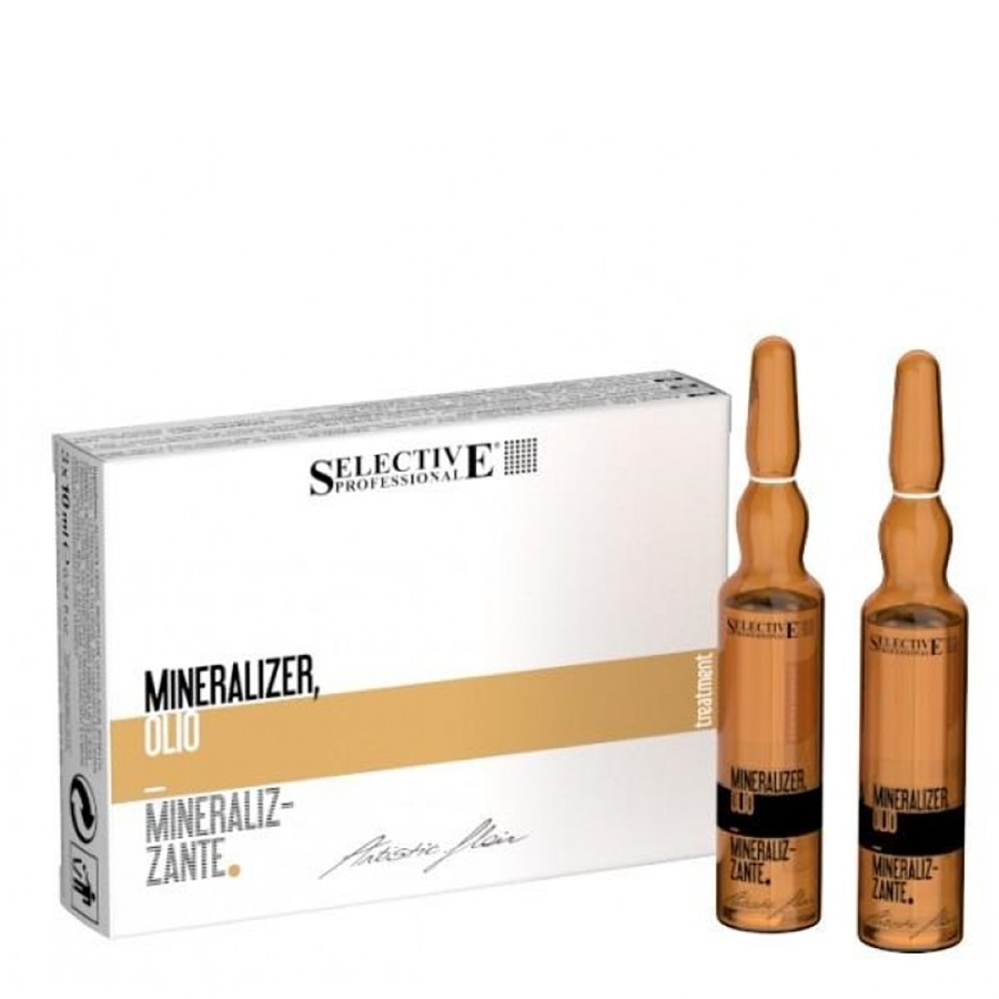 SELECTIVE PROFESSIONAL Лосьон реструктурирующий для волос / Olio Mineralizer ARTISTIC FLAIR 1*10 мл, фото 2