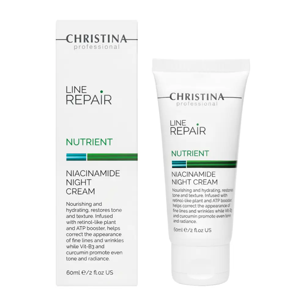 CHRISTINA Крем ночной восстанавливающий / Line Repair Nutrient Niacinamide Night Cream 60 мл, фото 2