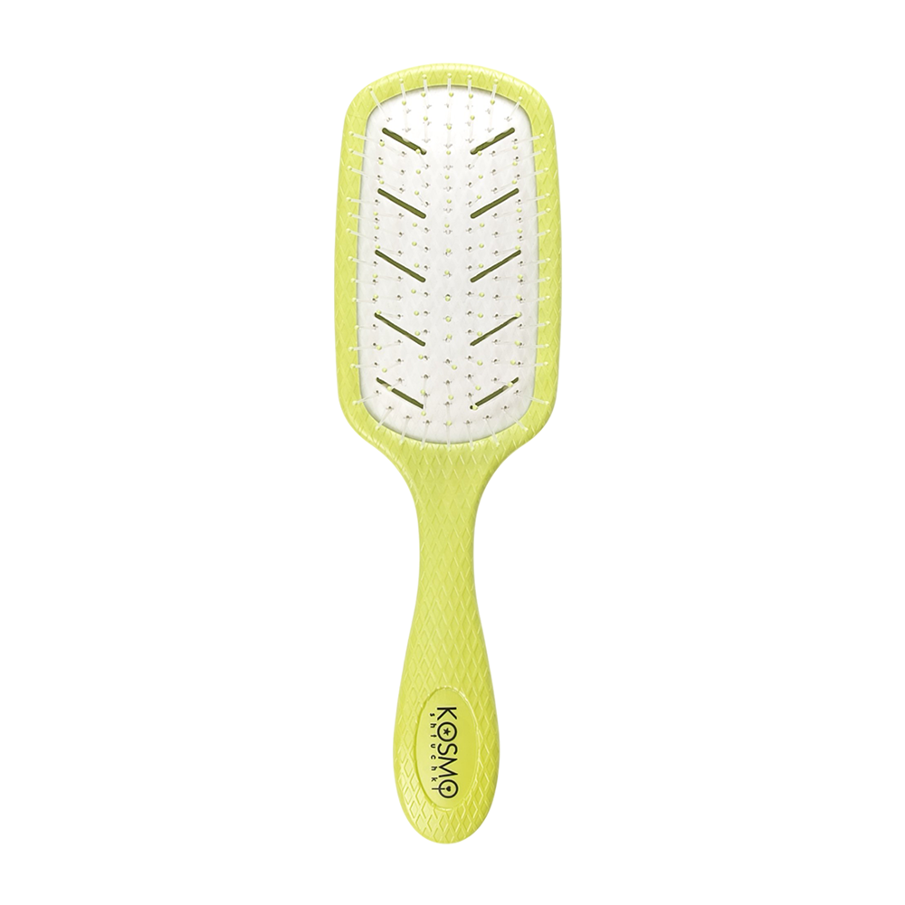 KOSMO SHTUCHKI Расчёска массажная 5339-B4, зеленая / KOSMO SHTUCHKI, фото 1