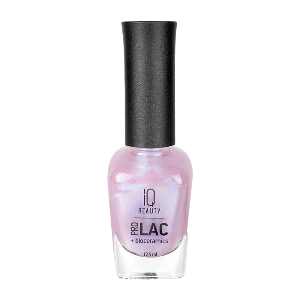 IQ BEAUTY 085 лак профессиональный укрепляющий для ногтей с биокерамикой / Nail polish PROLAC+bioceramics 12,5 мл, фото 1