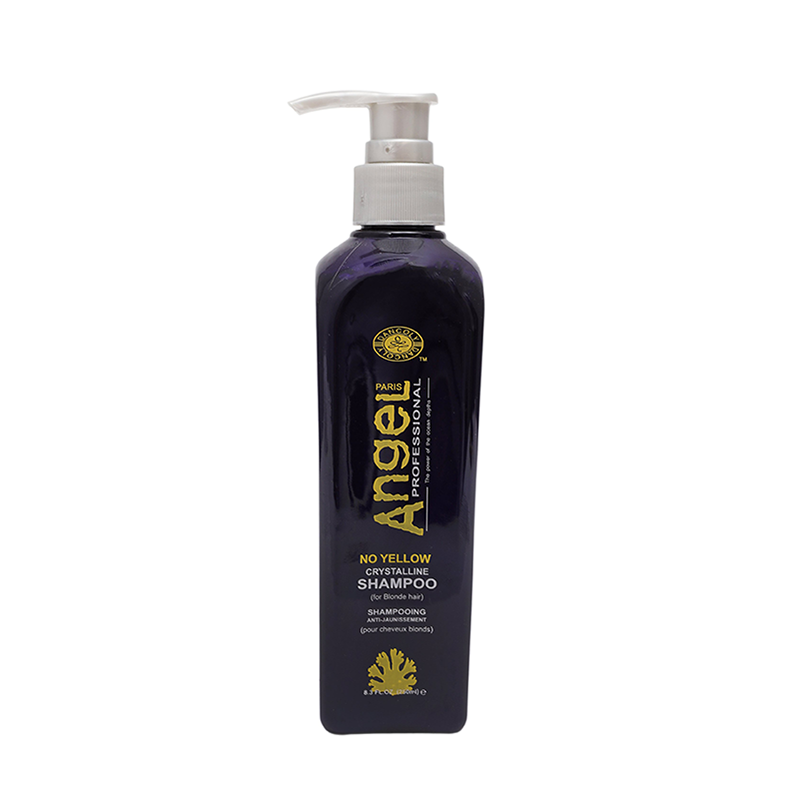 ANGEL PROFESSIONAL Шампунь для волос для нейтрализации желтизны / No Yellow Crystalline Shampoo 250 мл, фото 1