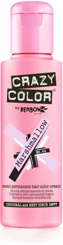 CRAZY COLOR Краска для волос, нежное суфле / Crazy Color Marshmallow 100 мл, фото 2
