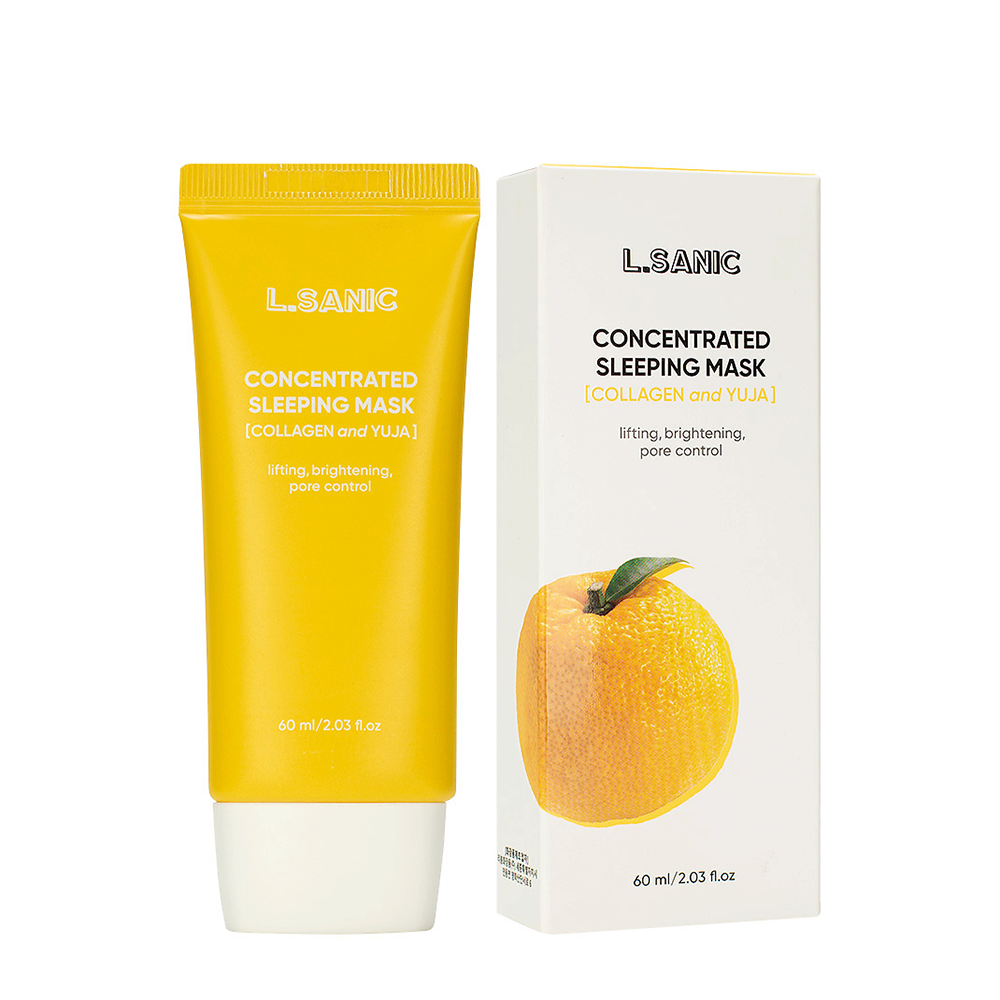 L.SANIC Маска ночная концентрированная с коллагеном и юдзу / L.Sanic 60 мл, фото 2