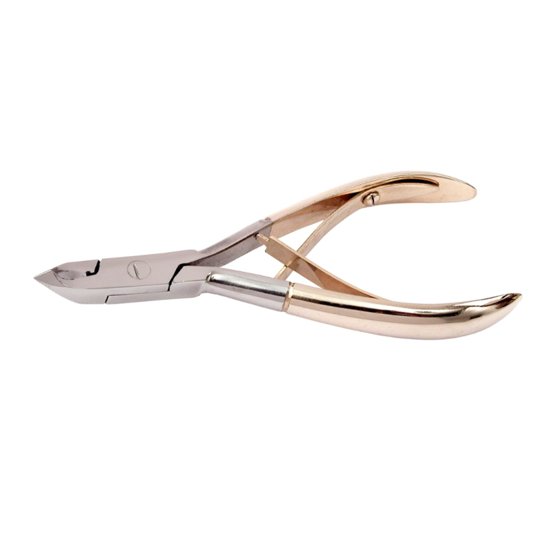 SILVER STAR Кусачки для кутикулы / CLASSIC 4мм GOLD, фото 1