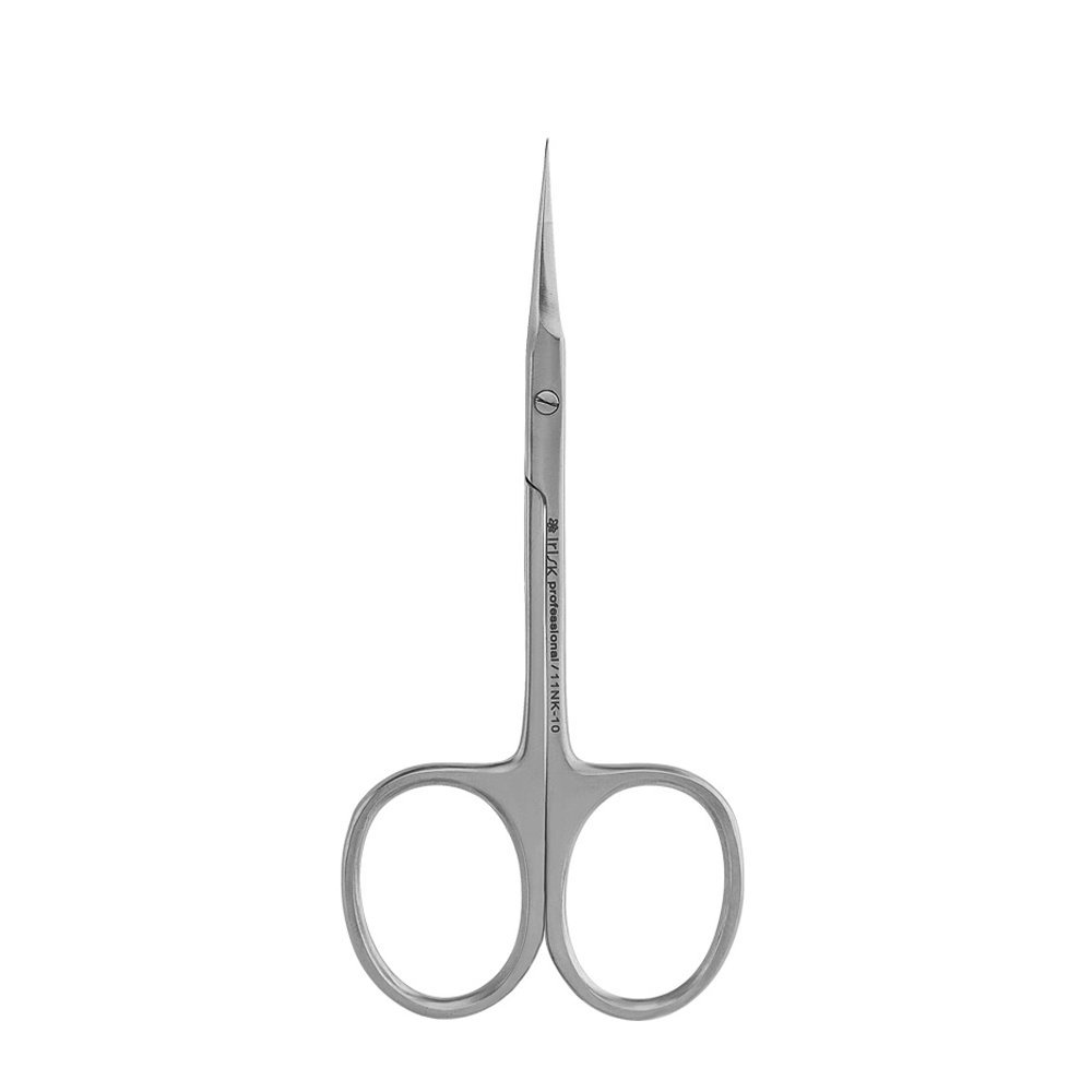 IRISK PROFESSIONAL Ножницы для кутикулы 11NK-10 матовые, ручная заточка, длина 10 см, фото 1