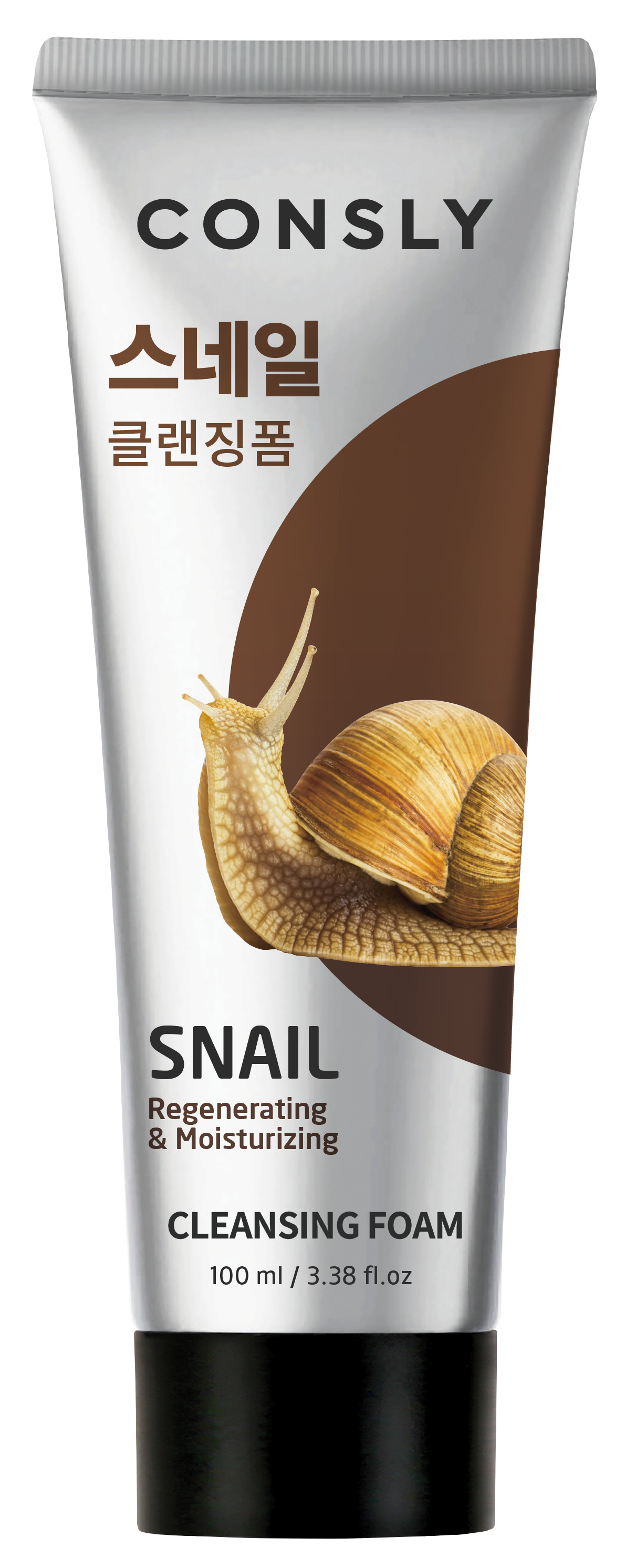 CONSLY Пенка для умывания кремовая восстанавливающая с муцином улитки 100 мл, фото 1