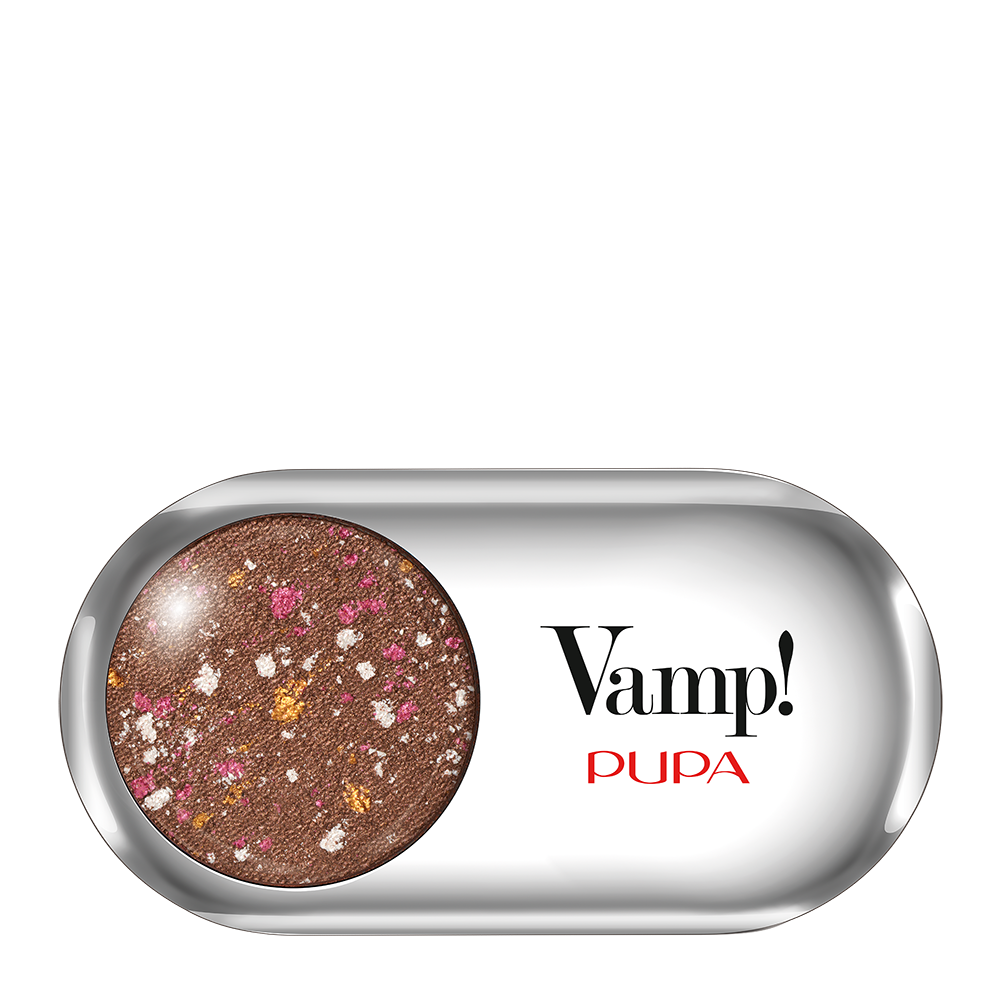 PUPA Тени для век переливчатые, 403 Модный коричневый / VAMP! GEMS 1,5 гр, фото 1