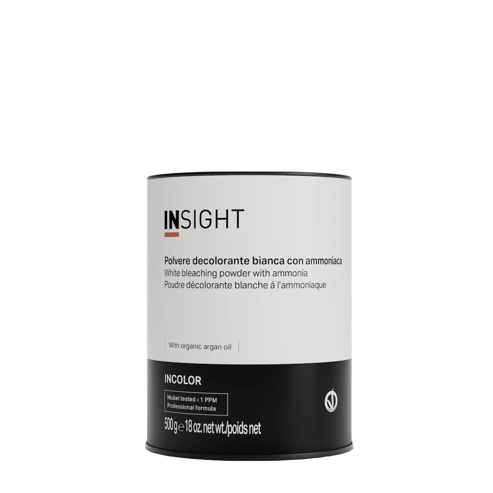 INSIGHT Порошок белый обесцвечивающий с маслом арганы / WHITE BLEACHING POWDER 500 гр, фото 1