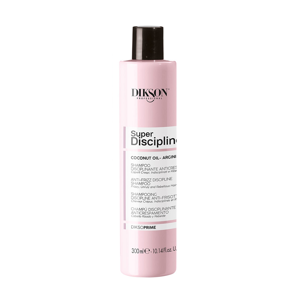 DIKSON Шампунь для пушистых волос с кокосовым маслом / Shampoo Anti-Frizz Discipline 300 мл, фото 1