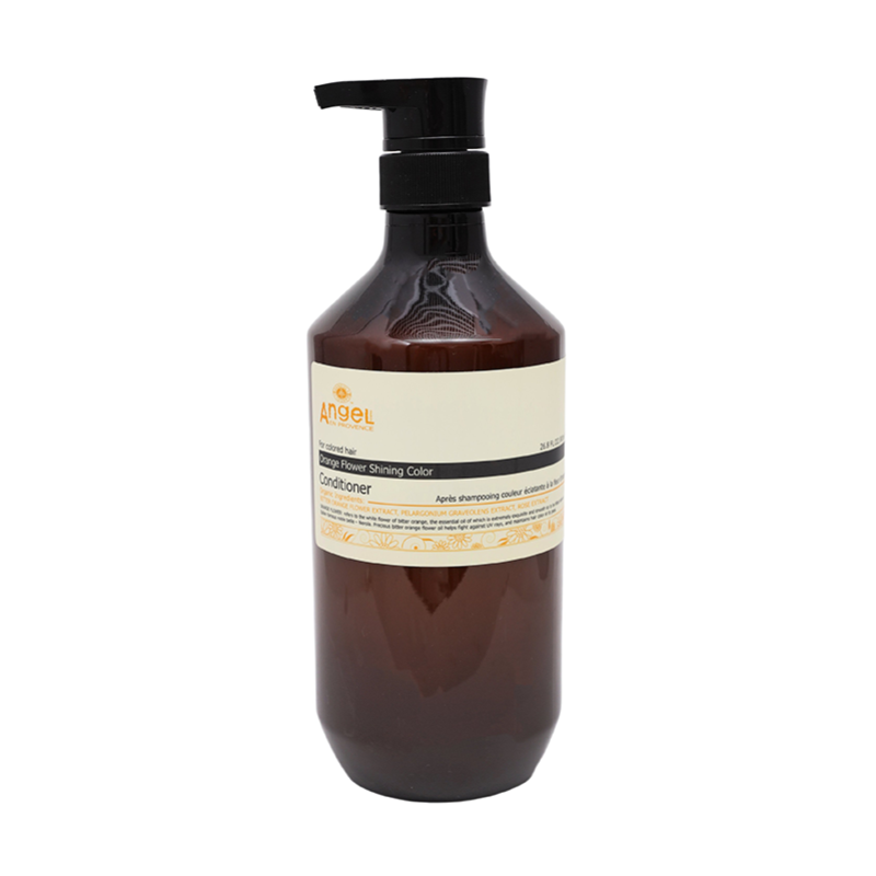 ANGEL PROFESSIONAL Кондиционер для волос сияющий цвет с цветком апельсина / Angel Provence 800 мл, фото 1