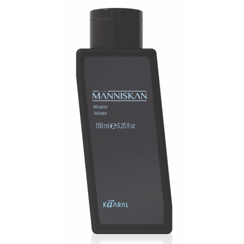 KAARAL Краска для волос и бороды, блондин - светлый блондин + активатор красителя / MANNISKAN Color 7/8 blonde/light blonde 3 х 50 мл + 150 мл, фото 2