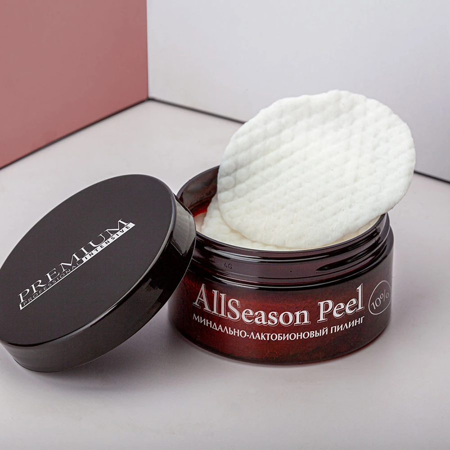 PREMIUM Пилинг миндально-лактобионовый / AllSeason Peel 30 дисков, фото 3