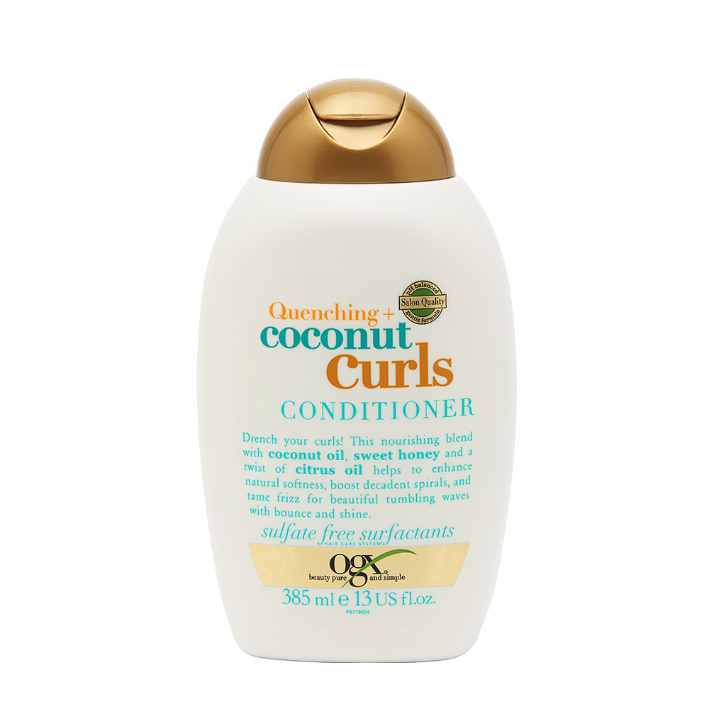 OGX Кондиционер для вьющихся волос с маслом кокоса / Quenching Coconut Curls Conditioner 385 мл, фото 1