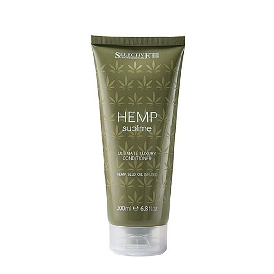 SELECTIVE PROFESSIONAL Набор подарочный (шампунь 250 мл+ кондиционер 200 мл + эликсир 100 мл) HEMP SUBLIME Itl, фото 3