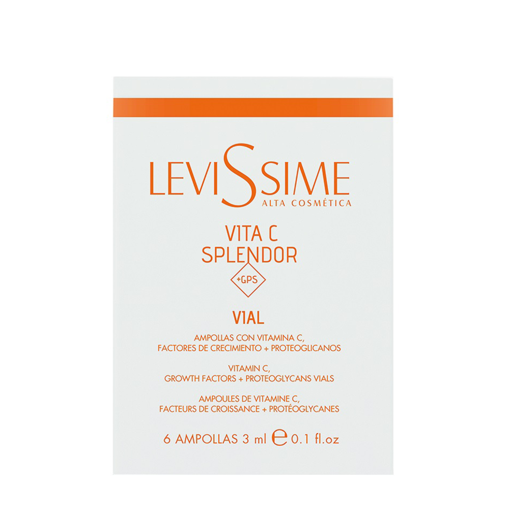 LEVISSIME Концентрат в ампулах с витамином С и протеогликанами / Vita C Splendor + GPS Vial 6*3 мл, фото 1