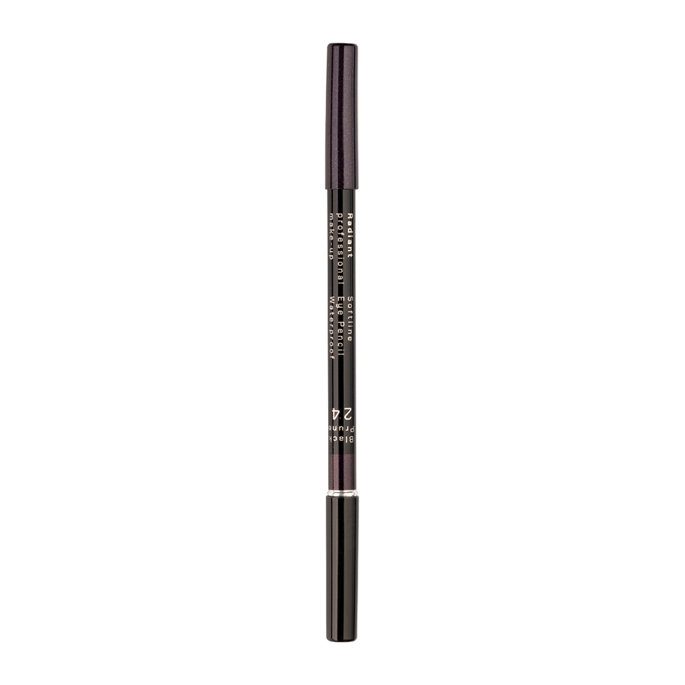 RADIANT PROFESSIONAL MAKE-UP Карандаш для глаз водостойкий, 24 чернослив / Softline Eye Pencil Waterproof 1,2 гр, фото 2