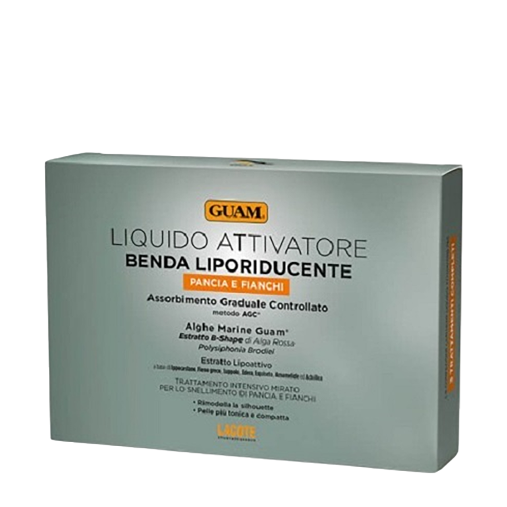 GUAM Жидкость-активатор для набора Моделирование области живота и талии 3*100 мл, фото 1