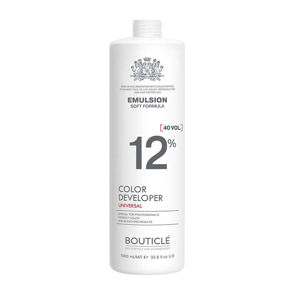 BOUTICLE Оксидант-лосьон 12% / Bouticle color developer 1000 мл, фото 1