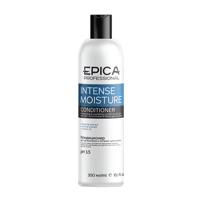 EPICA PROFESSIONAL Кондиционер для увлажнения и питания сухих волос / Intense Moisture 300 мл, фото 1