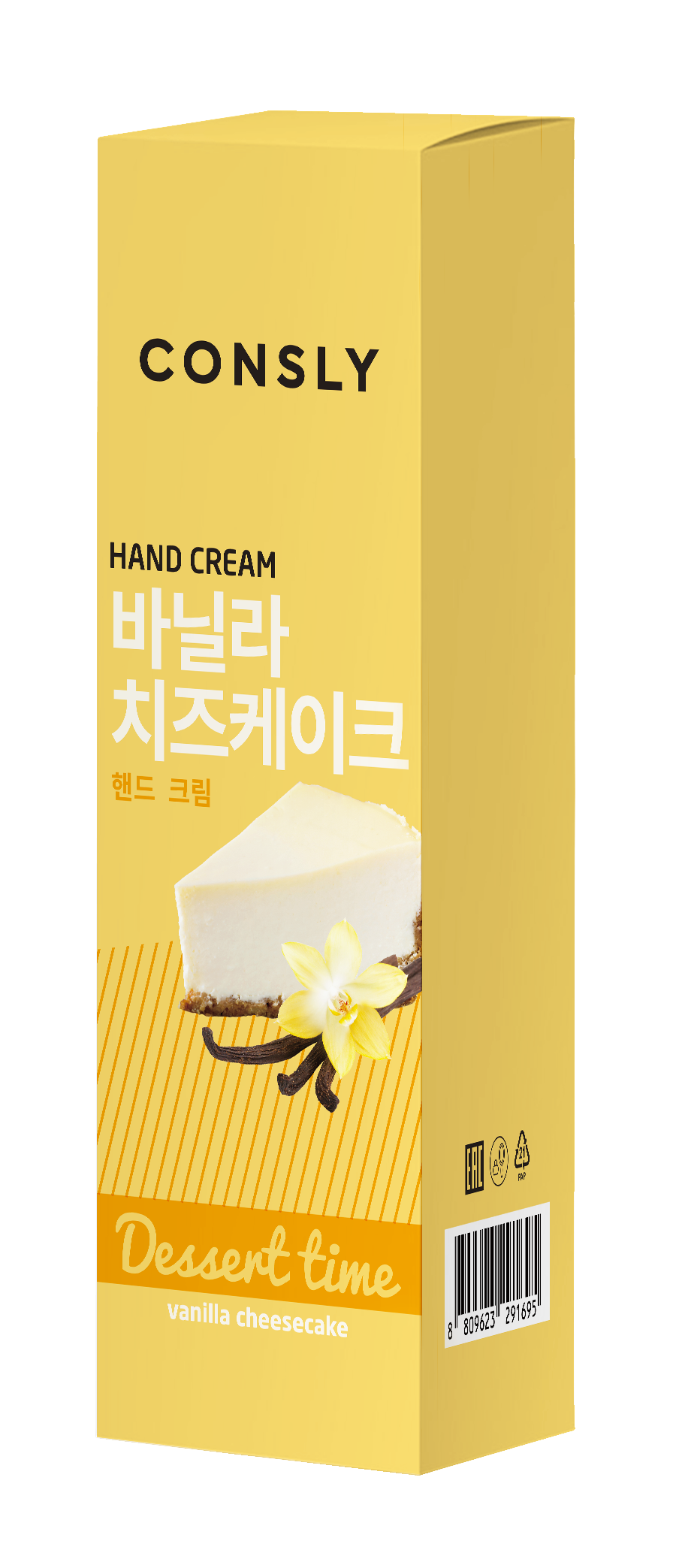 CONSLY Крем с ароматом ванильного чизкейка для рук / Dessert Time 100 мл, фото 3