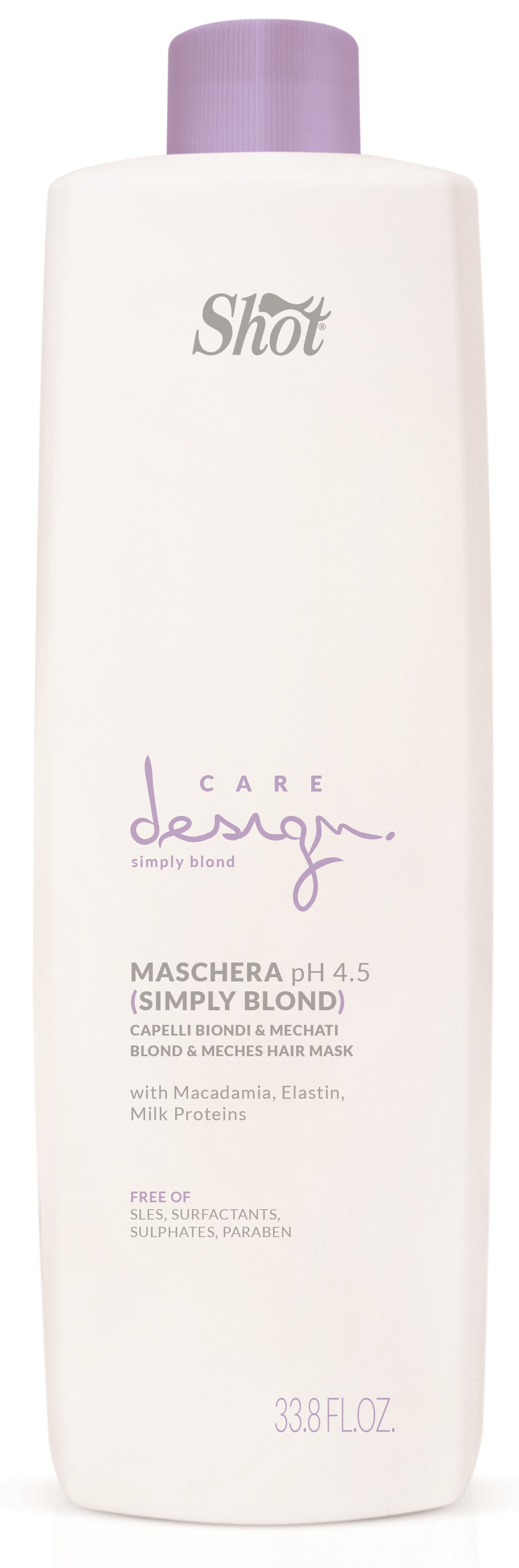 SHOT Маска для осветленных и мелированных волос / Care Design 1000 мл, фото 1