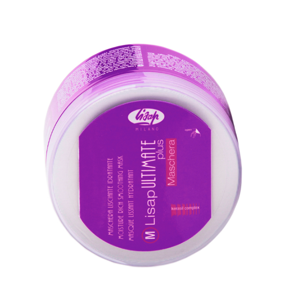 LISAP MILANO Маска увлажняющая с разглаживающим эффектом для волос / M-LISAP ULTIMATE PLUS 250 мл, фото 1