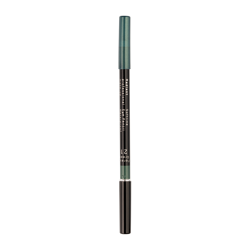 RADIANT PROFESSIONAL MAKE-UP Карандаш для глаз водостойкий, 21 зеленый / Softline Eye Pencil Waterproof 1,2 гр, фото 2