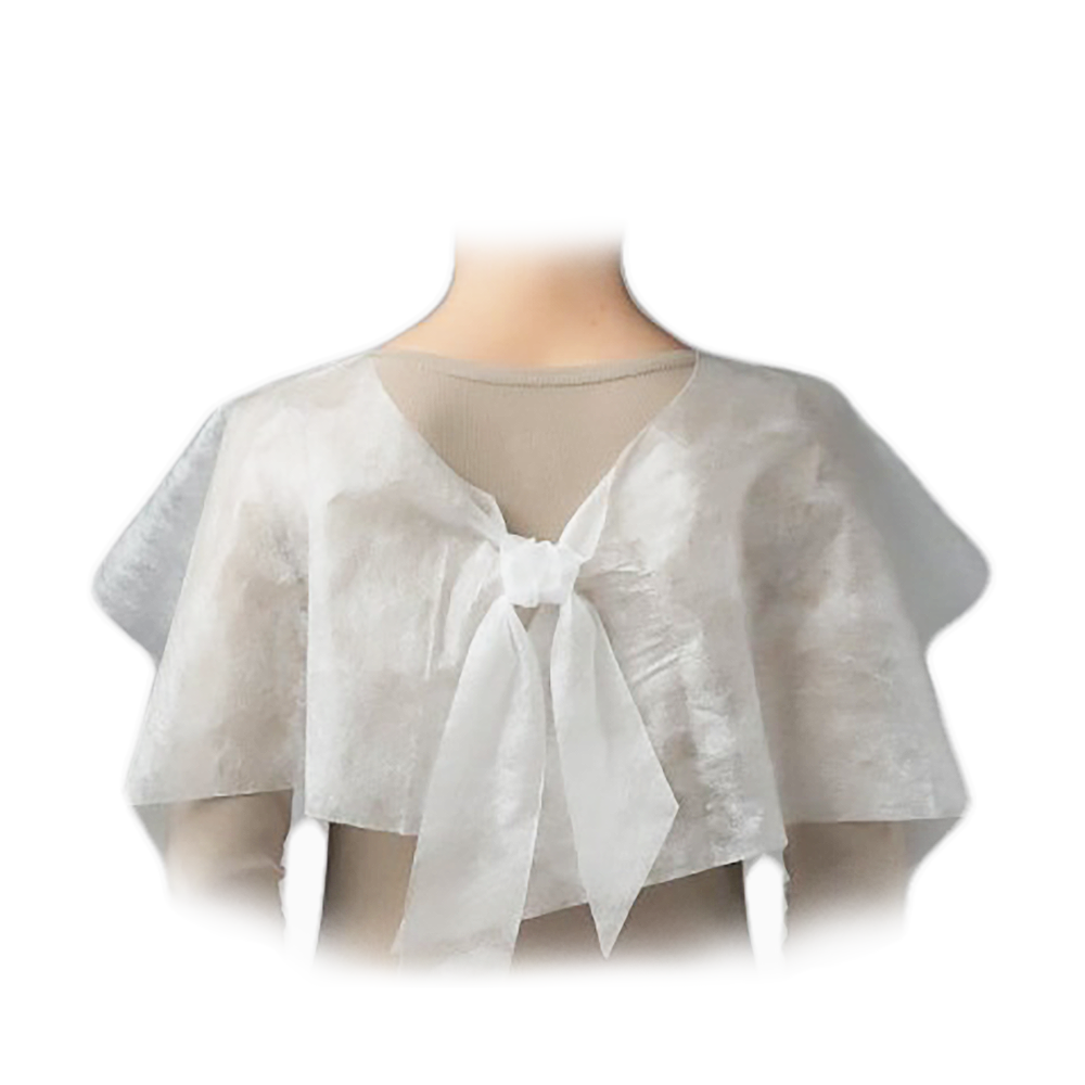 ЧИСТОВЬЕ Пелерина на завязках спанбонд 70*70 25 штук, фото 4