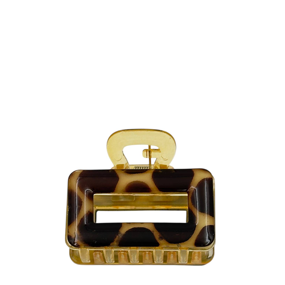 IWOU PROFESSIONAL Краб для волос Жираф золотой 6,5*5см 1шт, фото 1