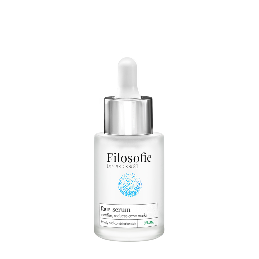 FILOSOFIE Сыворотка для лица против несовершенств для жирной и комбинированной кожи / Sebum face serum 35 мл, фото 1