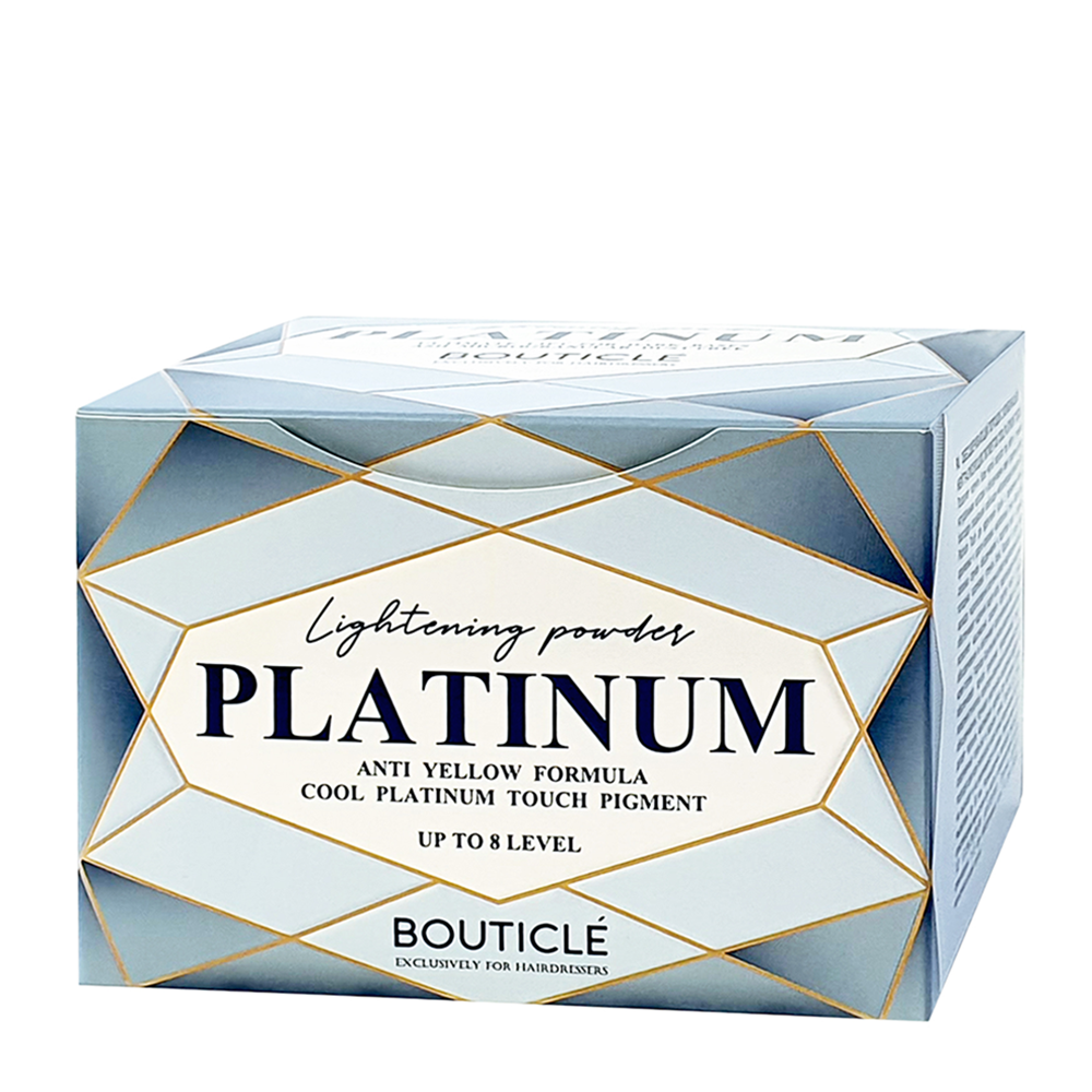 BOUTICLE Порошок обесцвечивающий  с комбинацией нейтрализующих пигментов / COOL PLATINUM TOUCH 500 г, фото 1