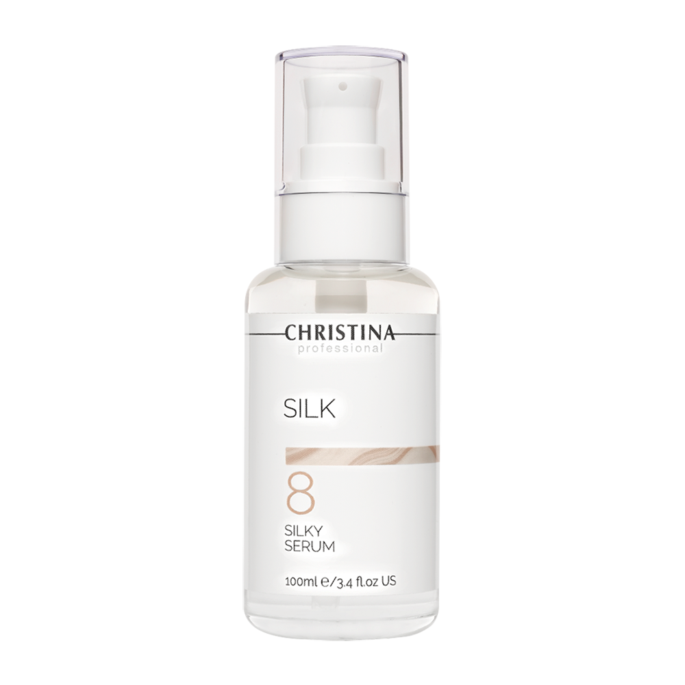 CHRISTINA Сыворотка шелковая для выравнивания морщин (шаг 8) / Silky Serum Silk 100 мл, фото 1
