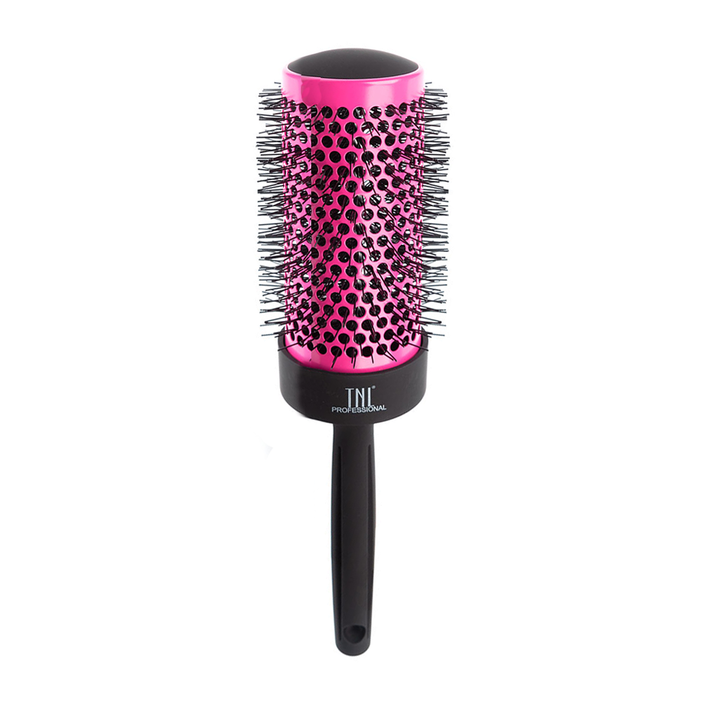 TNL Professional Термобрашинг для волос TNL алюминиевое покрытие, нейлоновые штифты, малиновый d 54 мм, фото 1