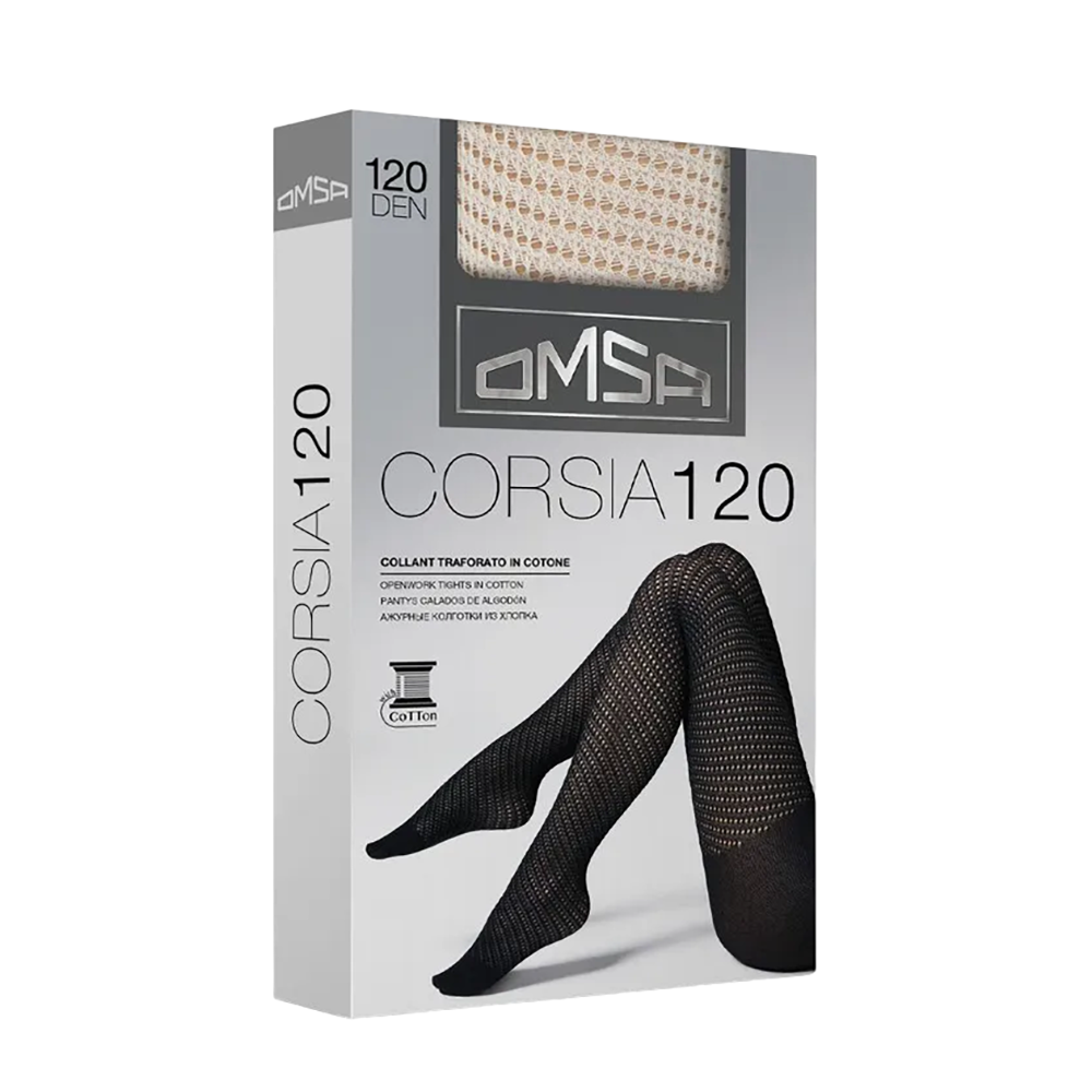 OMSA Колготки Avorio 4 / Corsia 120, фото 1