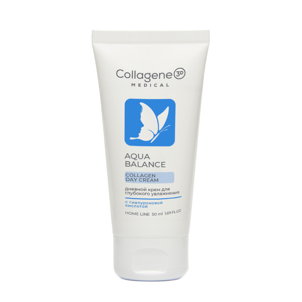 MEDICAL COLLAGENE 3D Крем дневной для лица / Aqua Balance 50 мл, фото 1