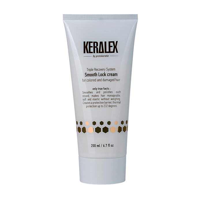KERALEX Крем термозащитный разглаживающий / Smooth lock cream 200 мл, фото 1