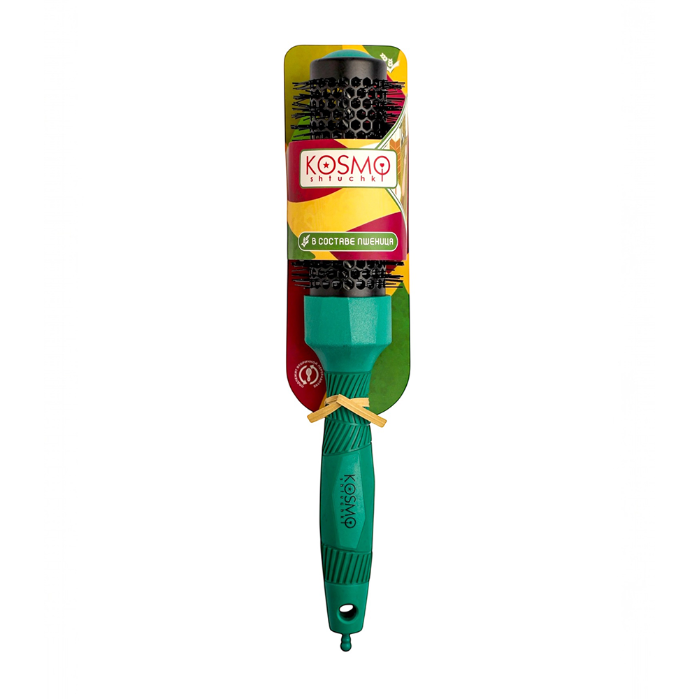 KOSMO SHTUCHKI Термобрашинг KosmoShtuchki, резиновая ручка, зеленый 34 мм, фото 4