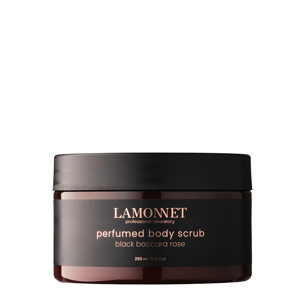 LAMONNET Скраб парфюмированный для тела, черная роза баккара / LAMONNET 250 мл, фото 1