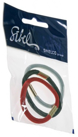 SIBEL Резинки толстые разноцветные 3шт/уп, Sibel, фото 2