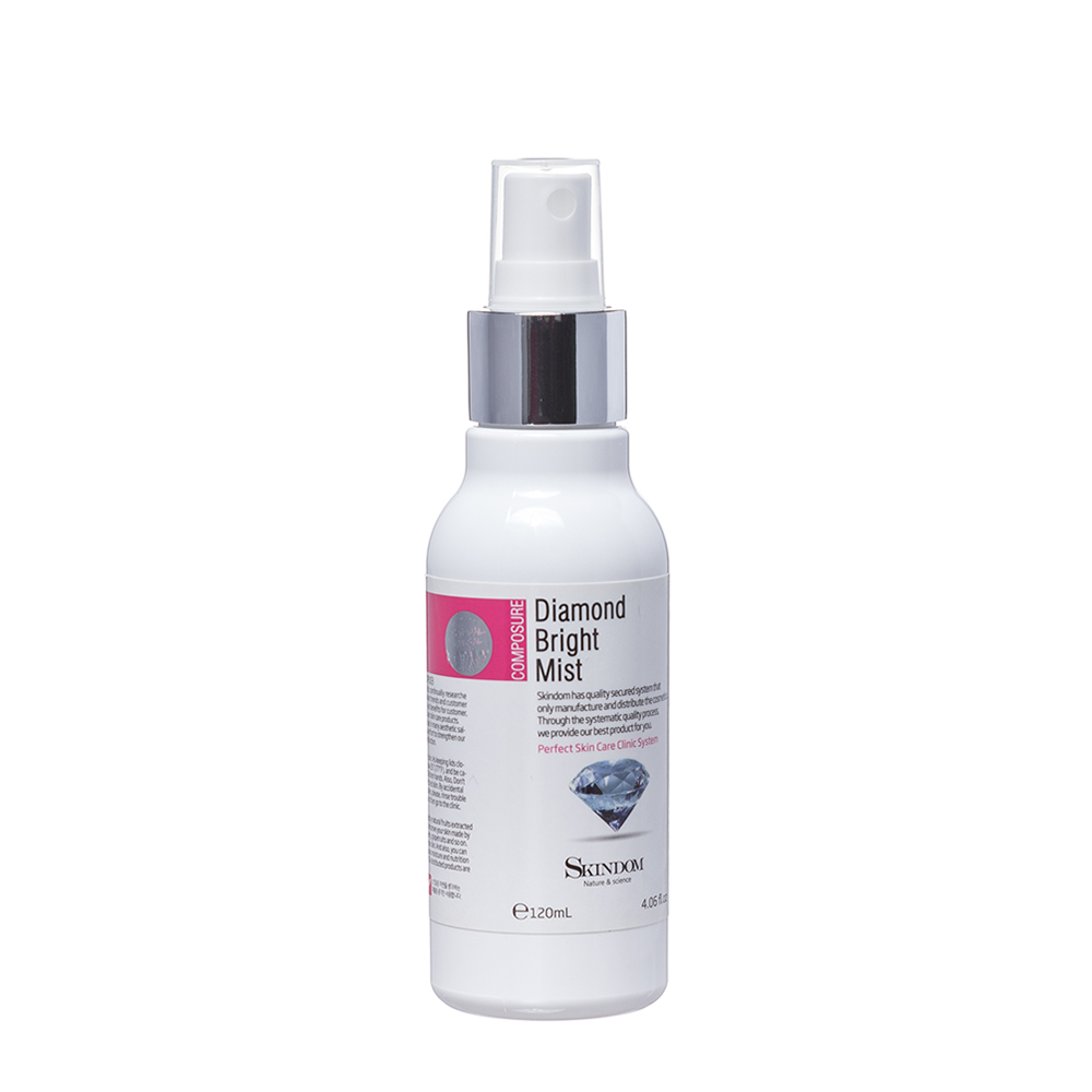 SKINDOM Спрей для сияния кожи лица / DIAMOND BRIGHT MIST 120 мл, фото 1