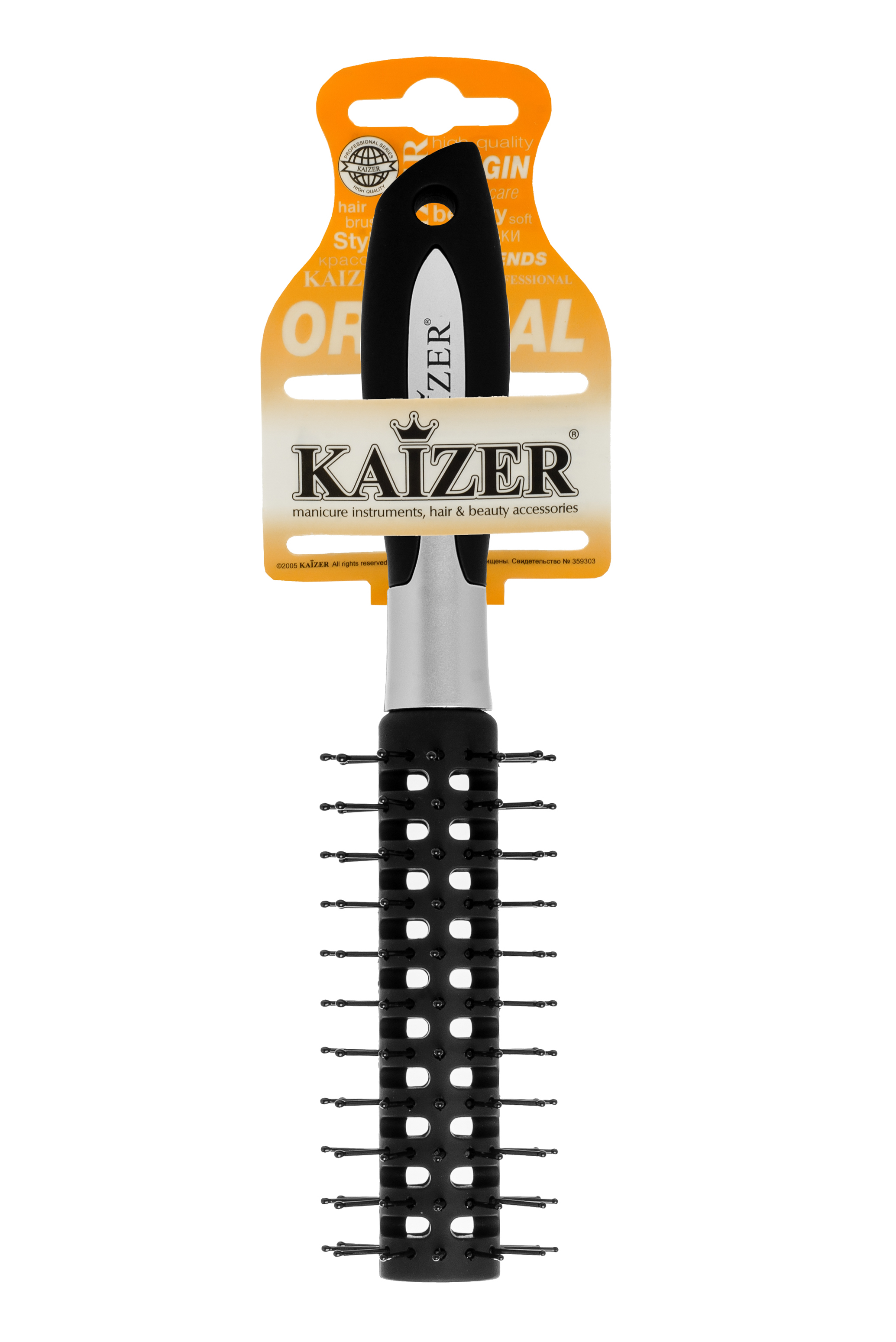 KAIZER Расческа вентиляционная, круглая, диаметр 35 мм, фото 5